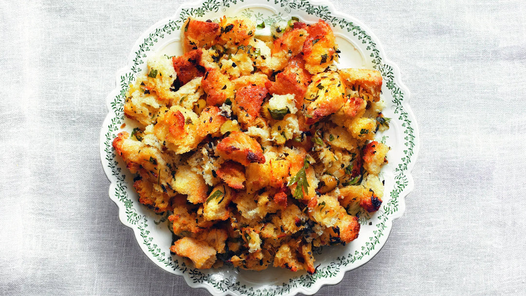 Holiday Recipe: Sausage Walnut Stuffing - Ivy City Co