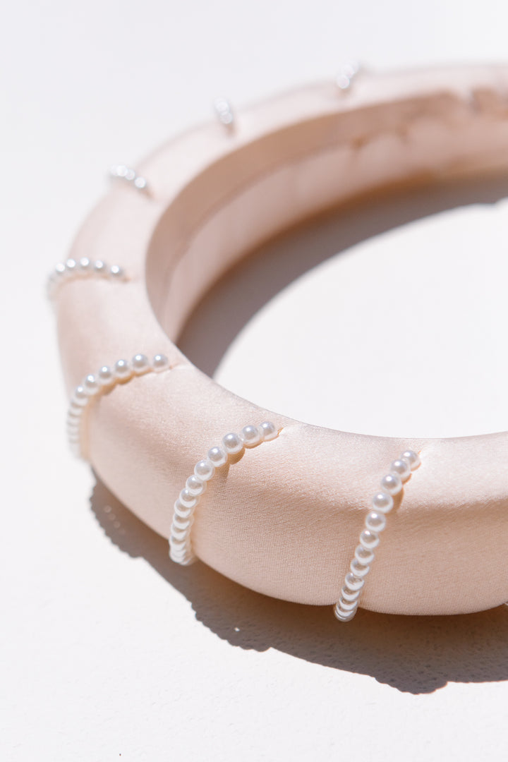 Champagne Pearl Headband