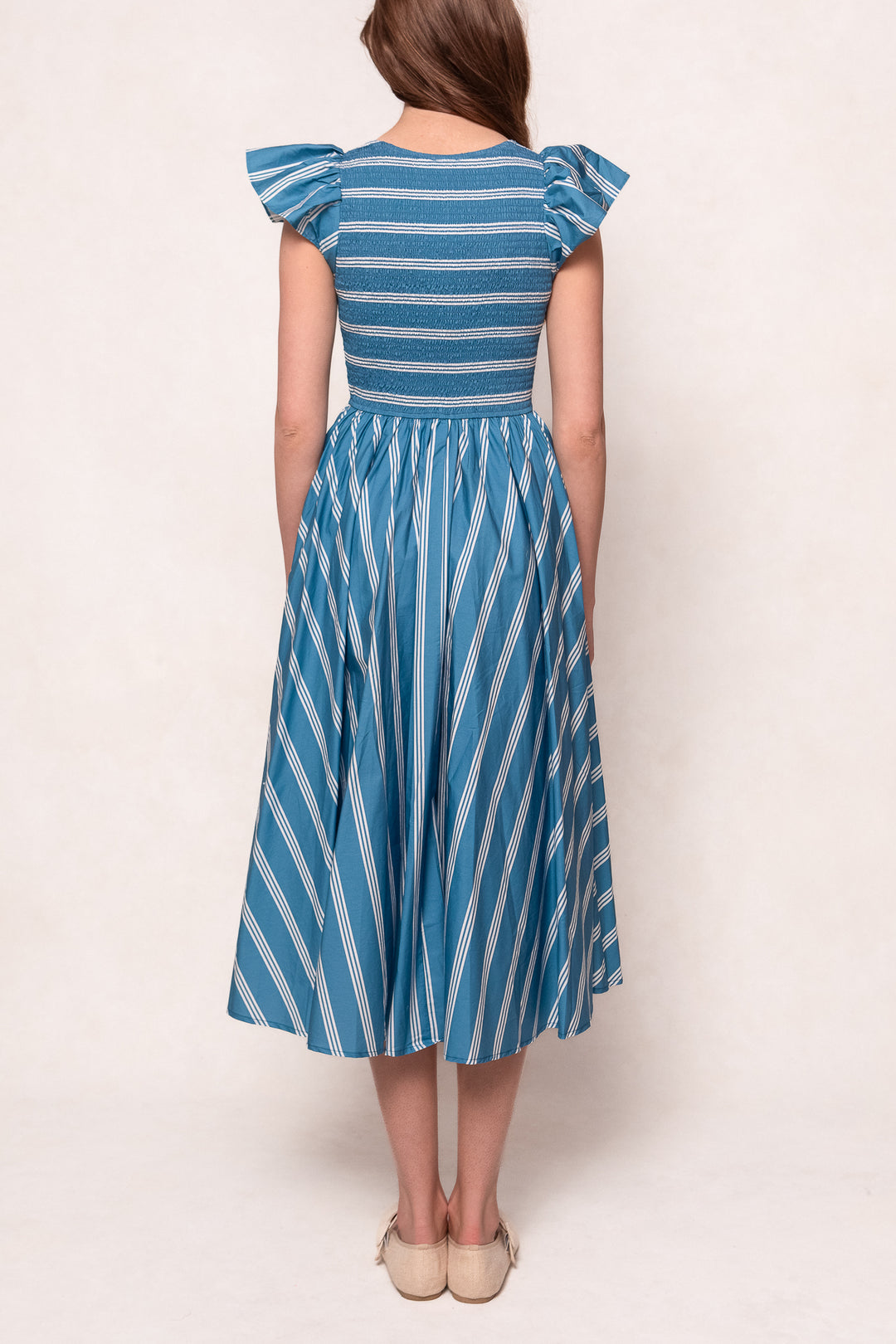 Adelaide Dress in Blue