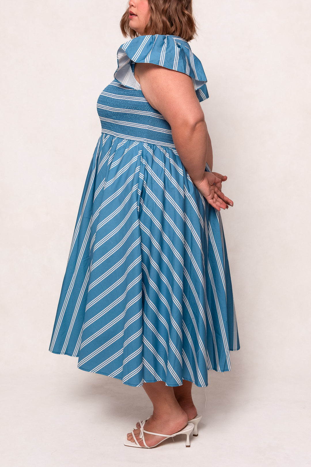 Adelaide Dress in Blue