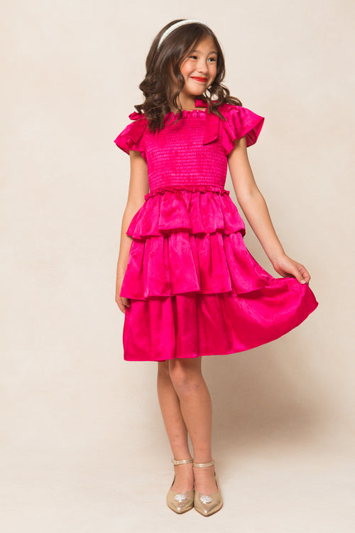 Mini Alana Dress in Pink