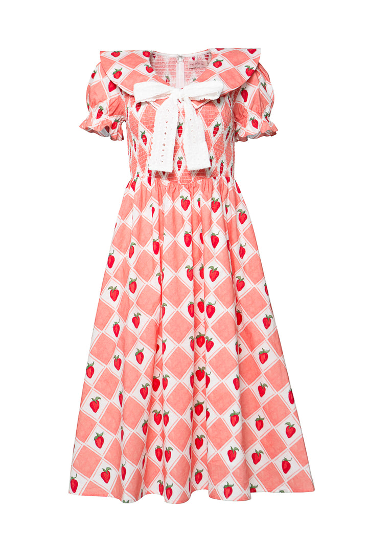 Alice Dress in Strawberry
