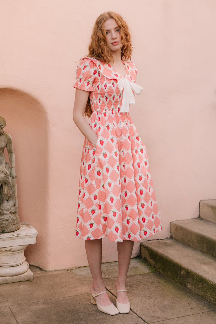 Alice Dress in Strawberry