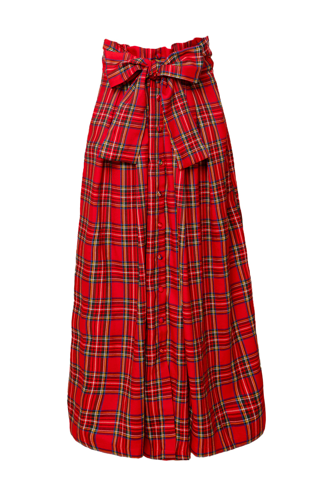 Angela Skirt in Holiday Plaid - FINAL SALE