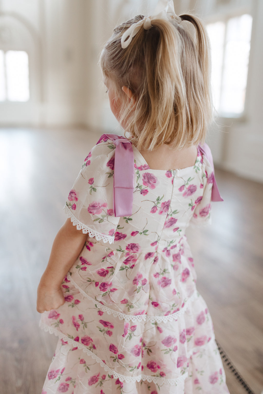 Mini Annabelle Dress in Roses