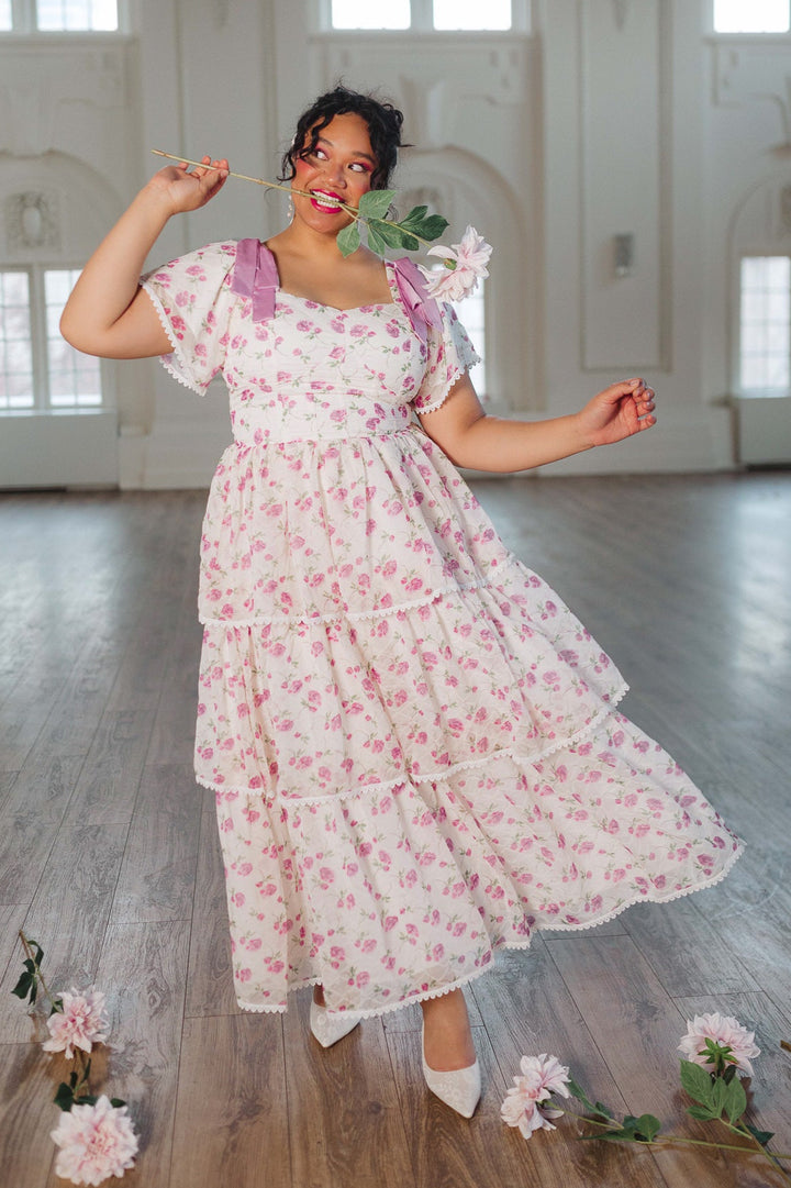 Annabelle Dress in Roses