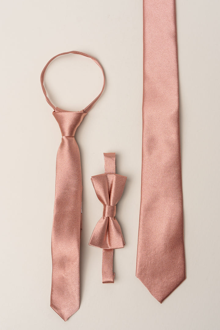 Henry Baby Boys Bow Tie in Apricot Crush-Mini