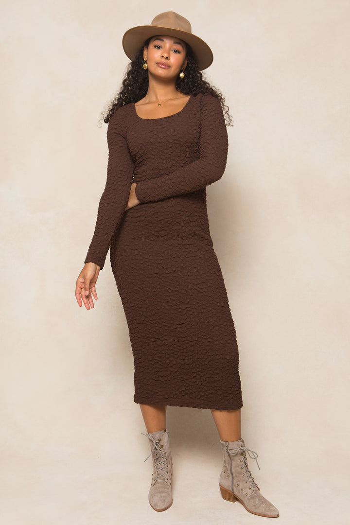 Astrid Dress in Brown - FINAL SALE