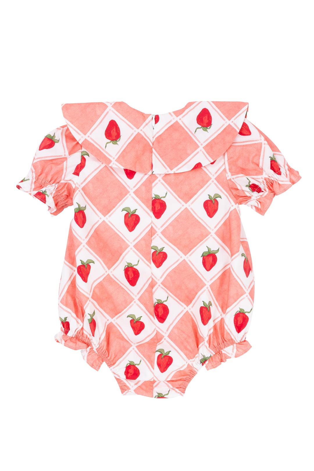 Baby Alice Romper in Strawberry