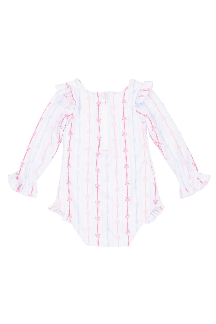 Baby Bella Rash Guard in Breea Bow