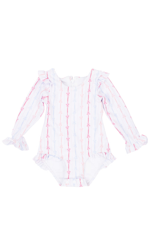 Baby Bella Rash Guard in Breea Bow