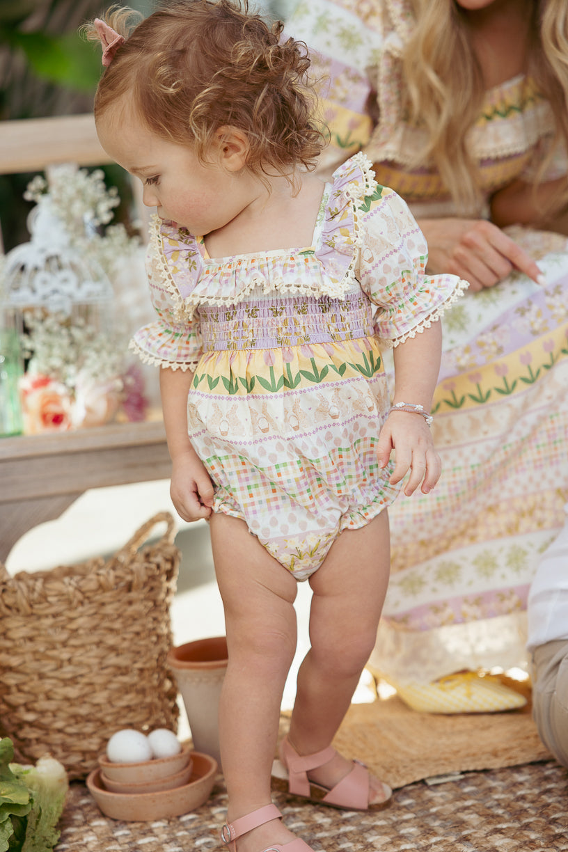 Baby Boxwood Blossoms Romper