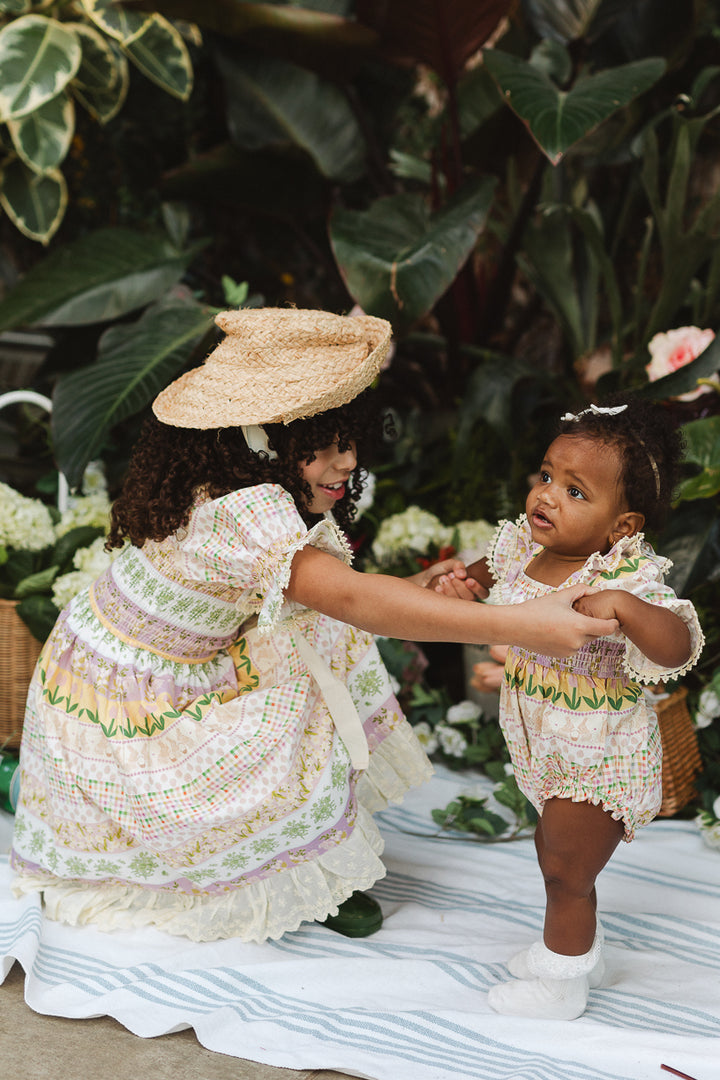 Baby Boxwood Blossoms Romper