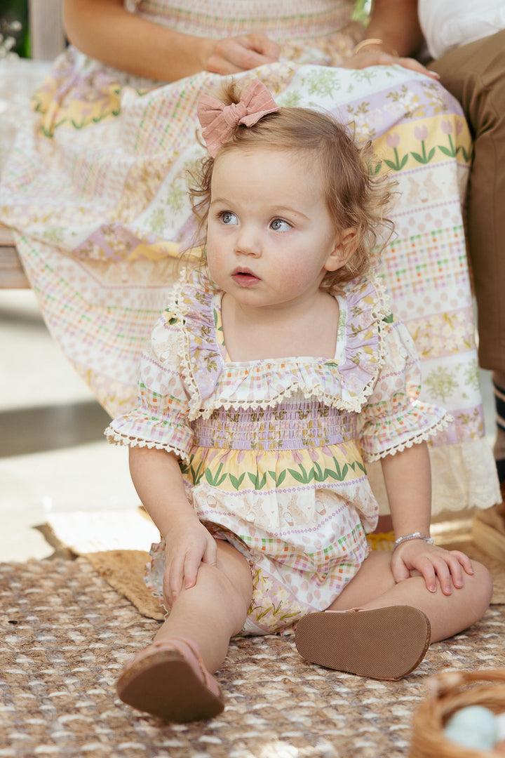 Baby Boxwood Blossoms Romper