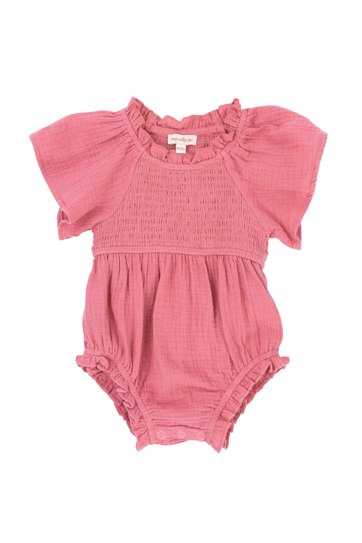 Baby Jovie Romper in Pink