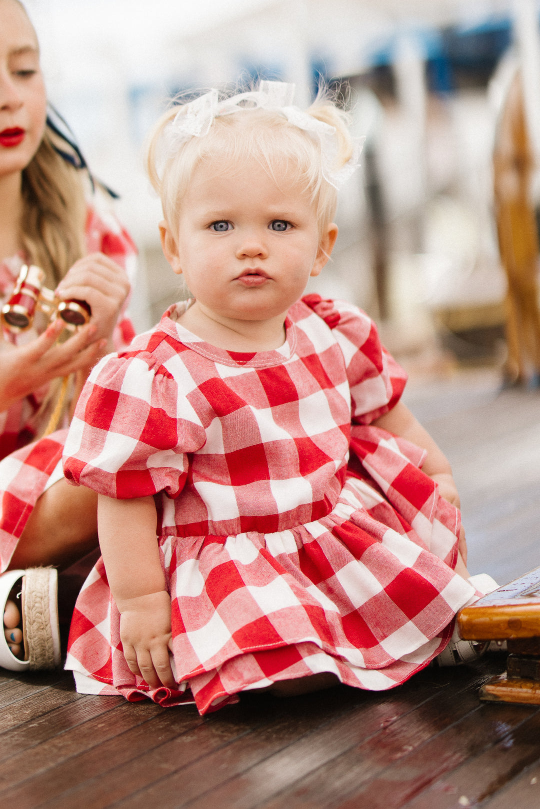 Baby Picnic Skirt Romper - FINAL SALE