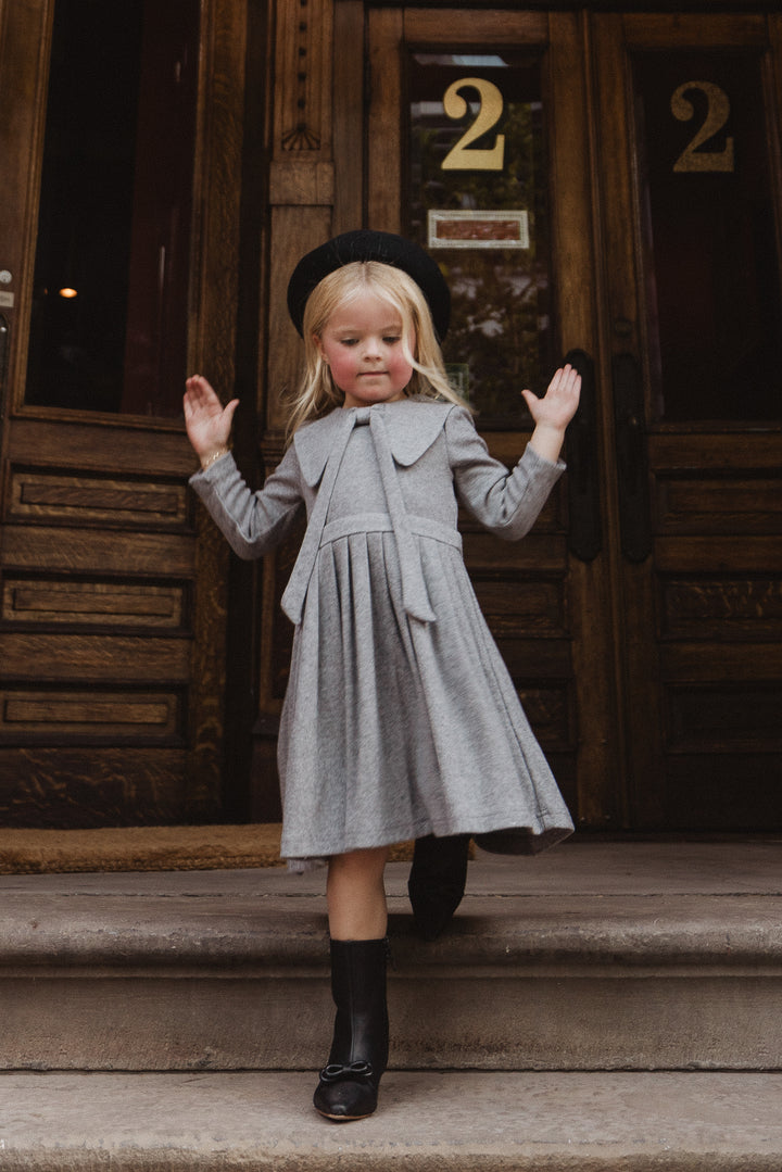 Mini Beau Dress in Gray - FINAL SALE