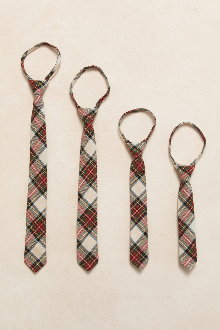 Ties in Merry Holiday Plaid - FINAL SALE