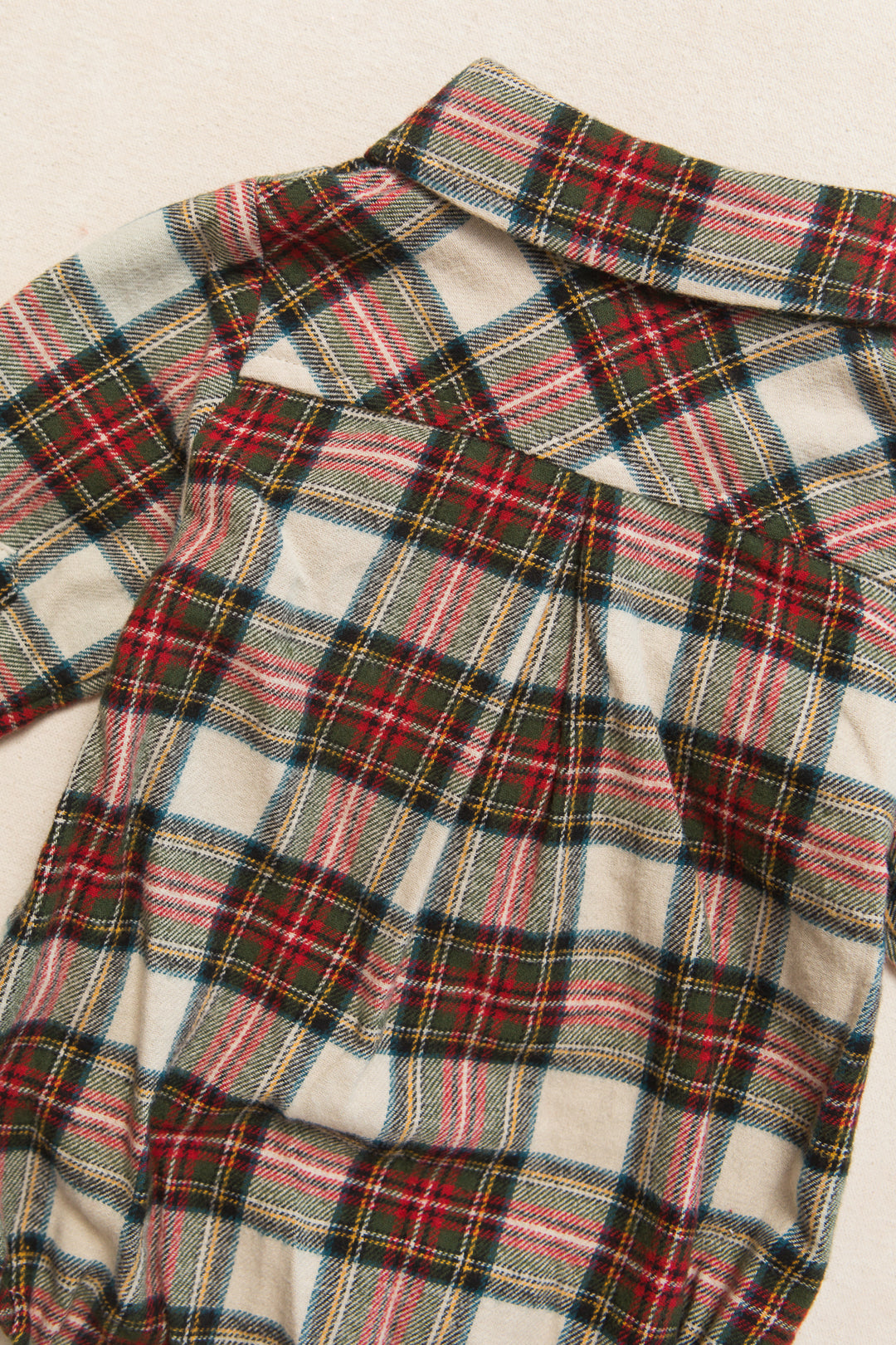 Baby Boys John Shirt in Merry Holiday Plaid