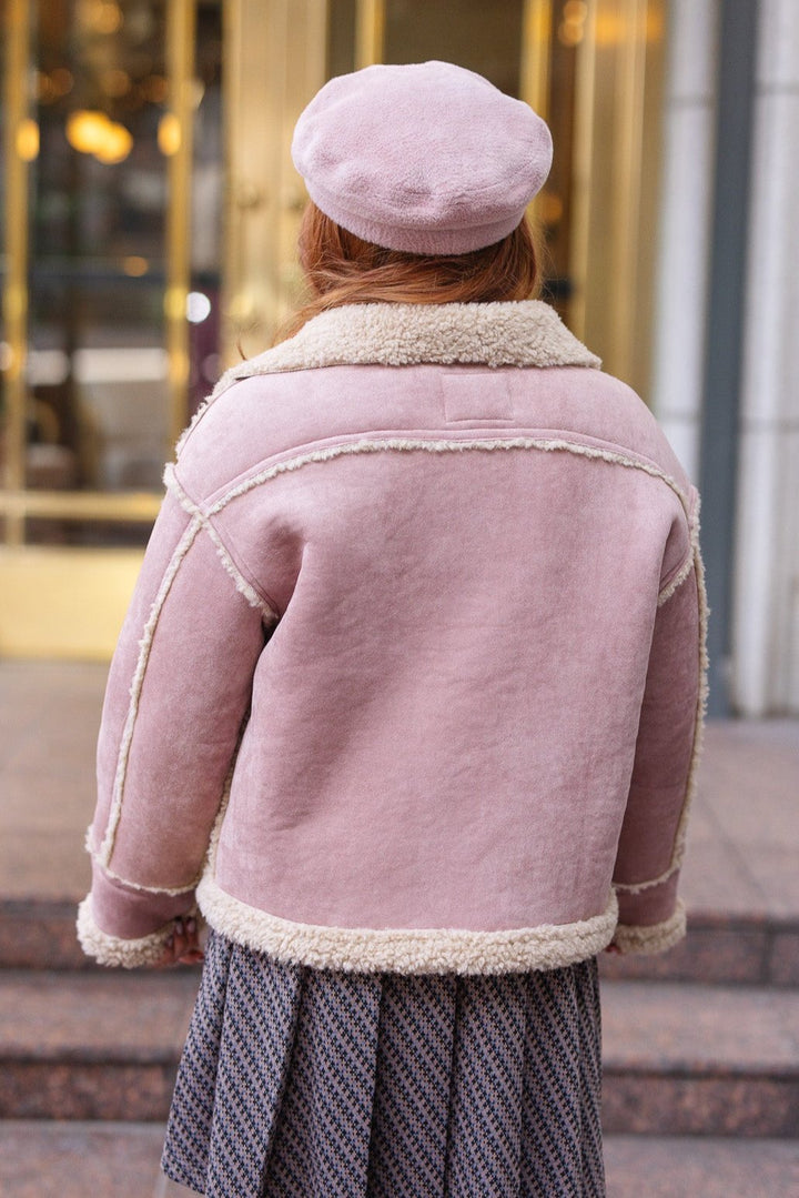 Blush Coat in Pink