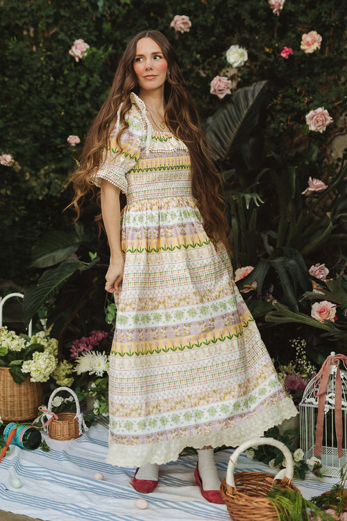 Boxwood Blossoms Dress