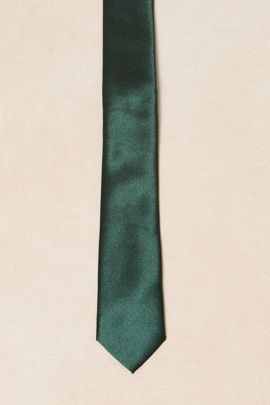 Mens Max Tie in Emerald Satin - FINAL SALE