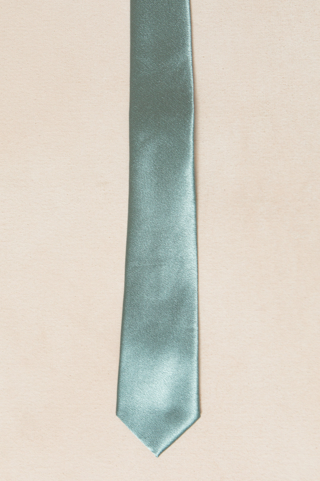 Mens Max Tie in Seaglass Satin