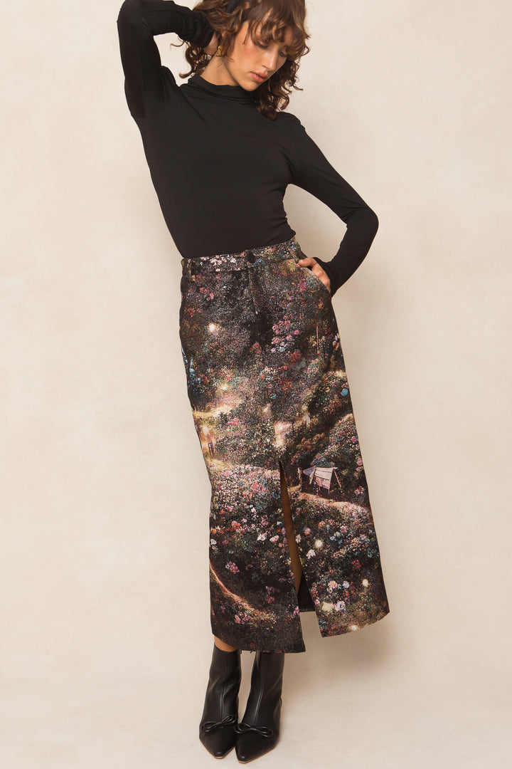 Brixton Jacquard Skirt - FINAL SALE