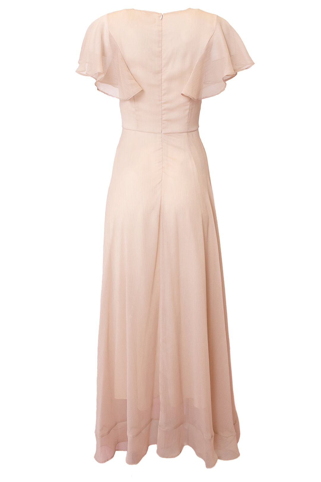 Callie Dress in Champagne Chiffon