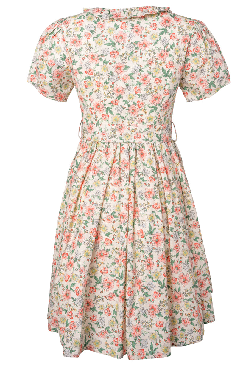 Chelsea Dress in Cream Floral - FINAL SALE