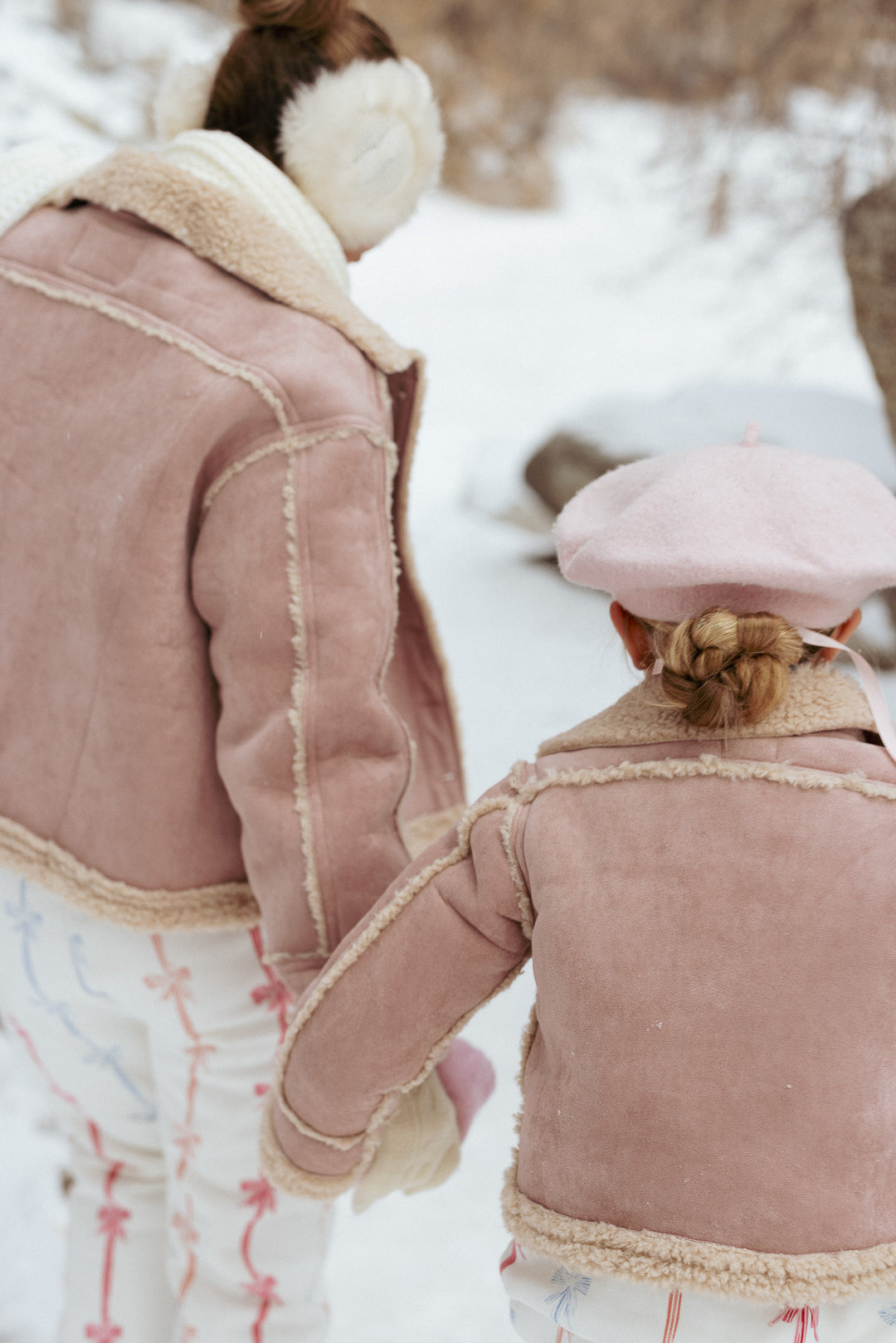 Mini Blush Coat in Pink