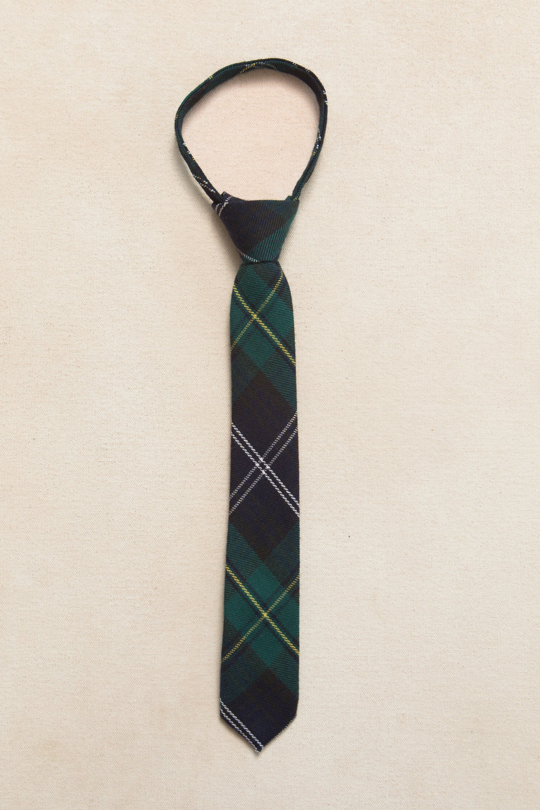 Ties in Connie Navy Plaid - FINAL SALE