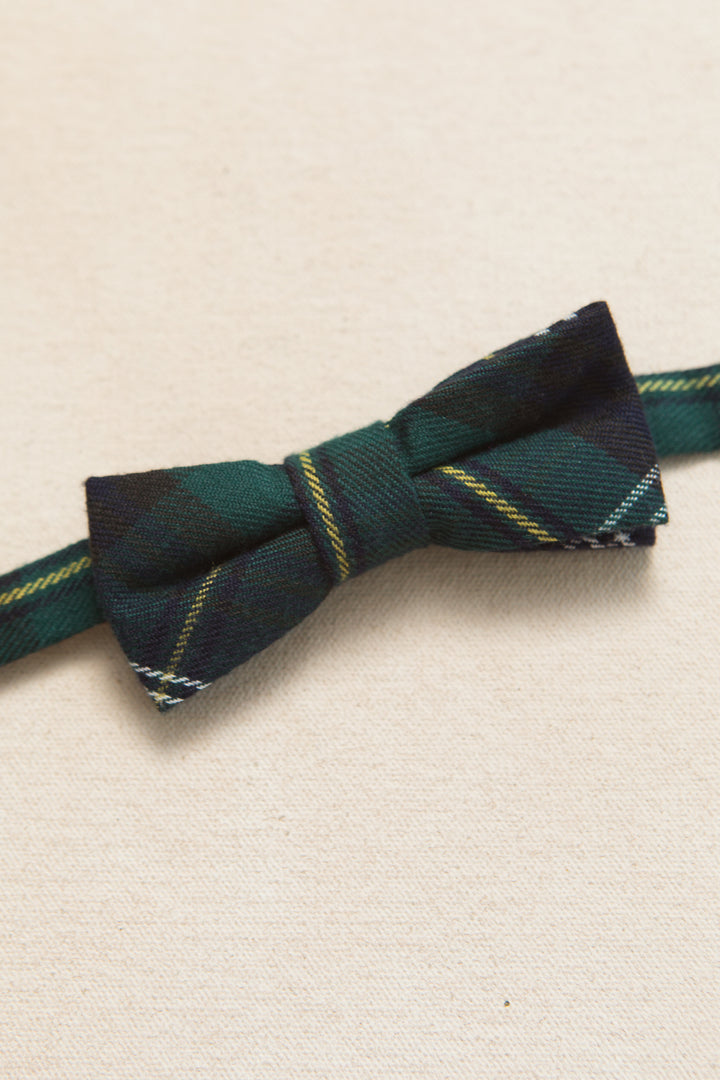 Ties in Connie Navy Plaid - FINAL SALE