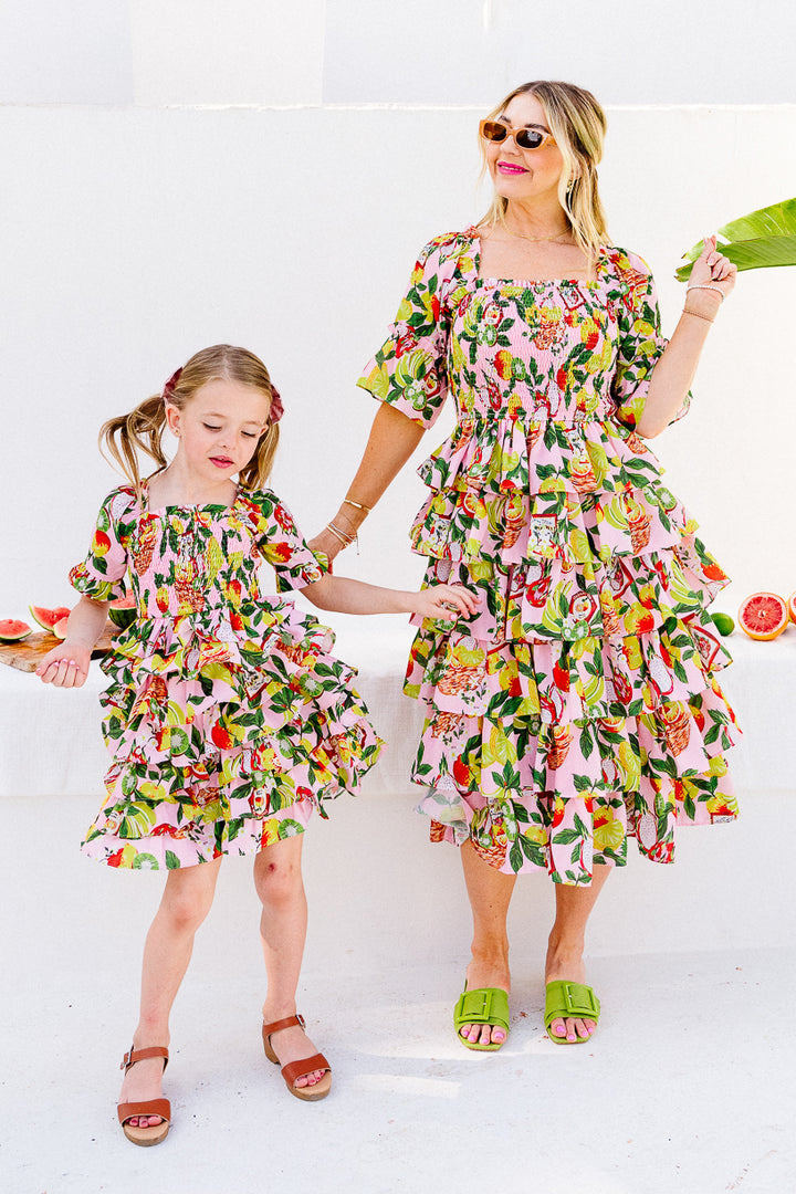 Mini Harmony Dress in Tropical Paradise - FINAL SALE