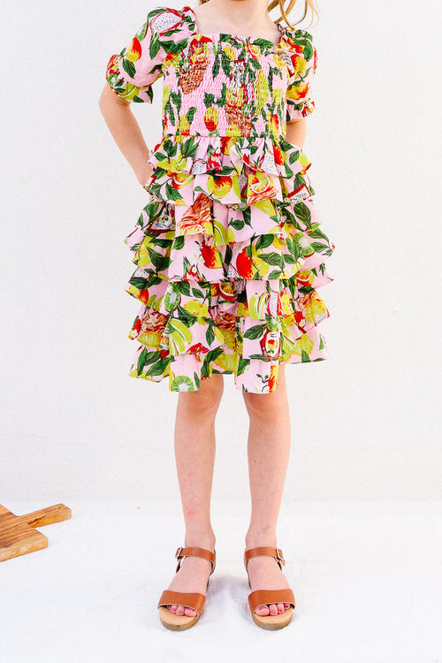 Mini Harmony Dress in Tropical Paradise - FINAL SALE