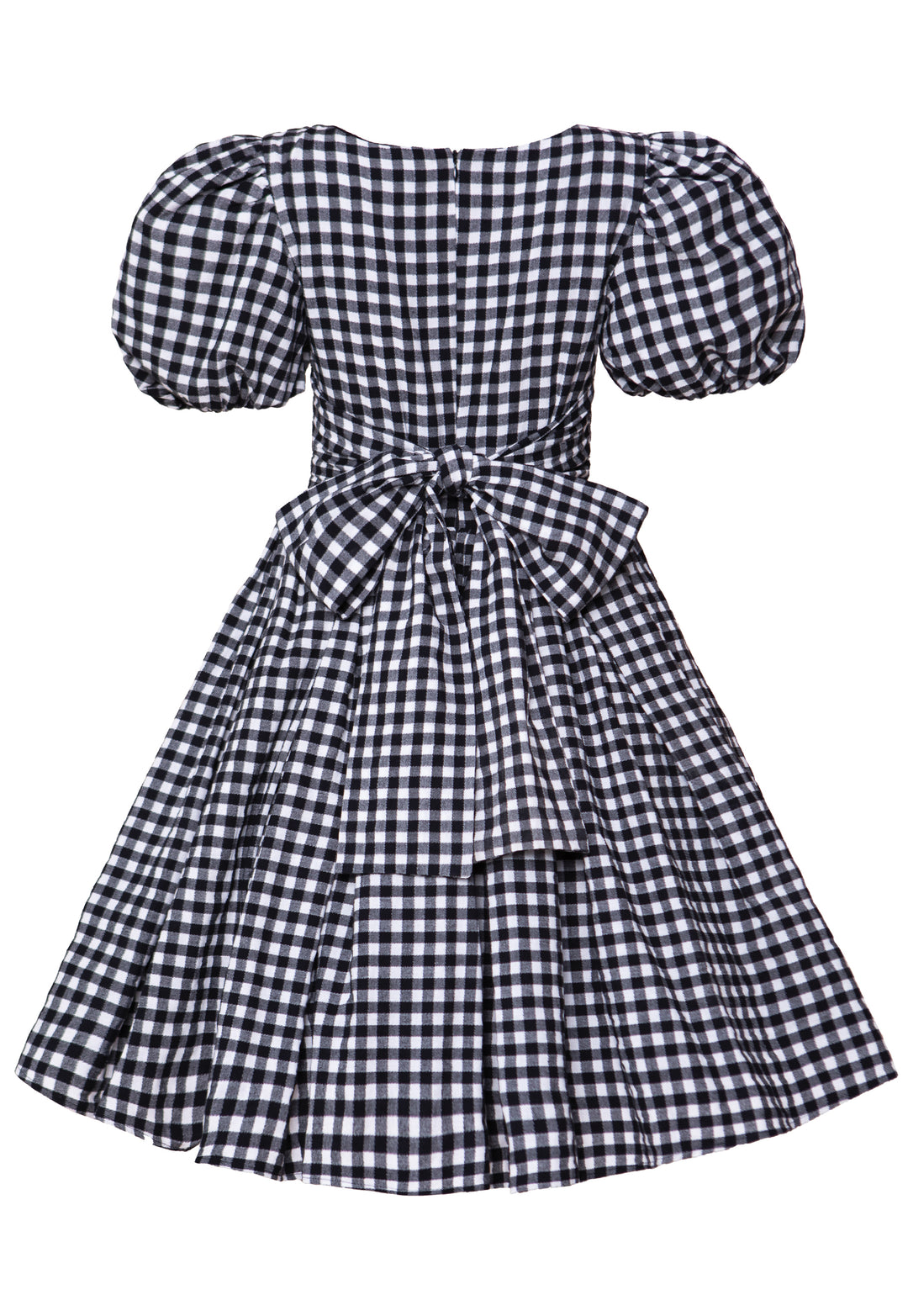 Cupcake Dress in Black Gingham - FINAL SALE