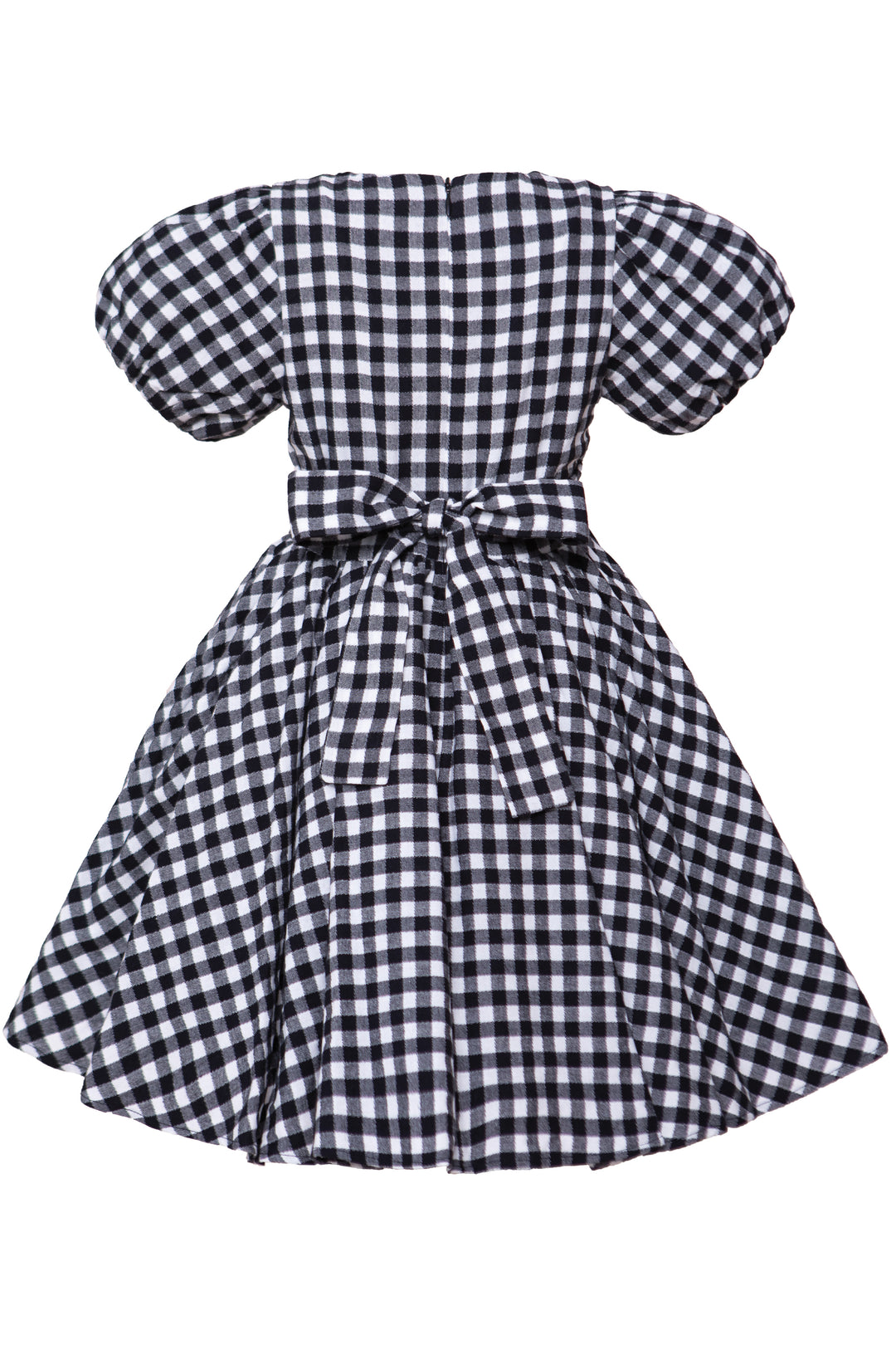 Mini Cupcake Dress in Black Gingham - FINAL SALE