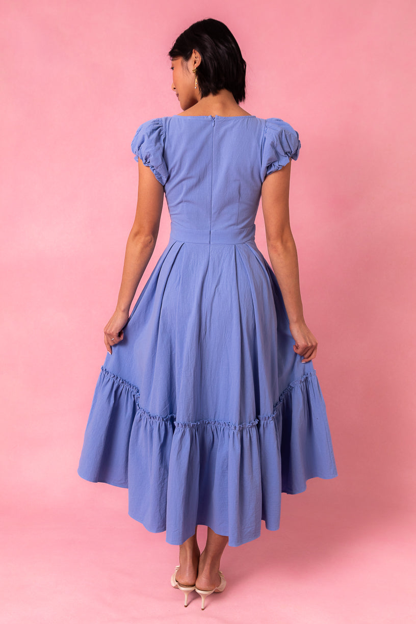 Dahlia Dress in Blue - FINAL SALE