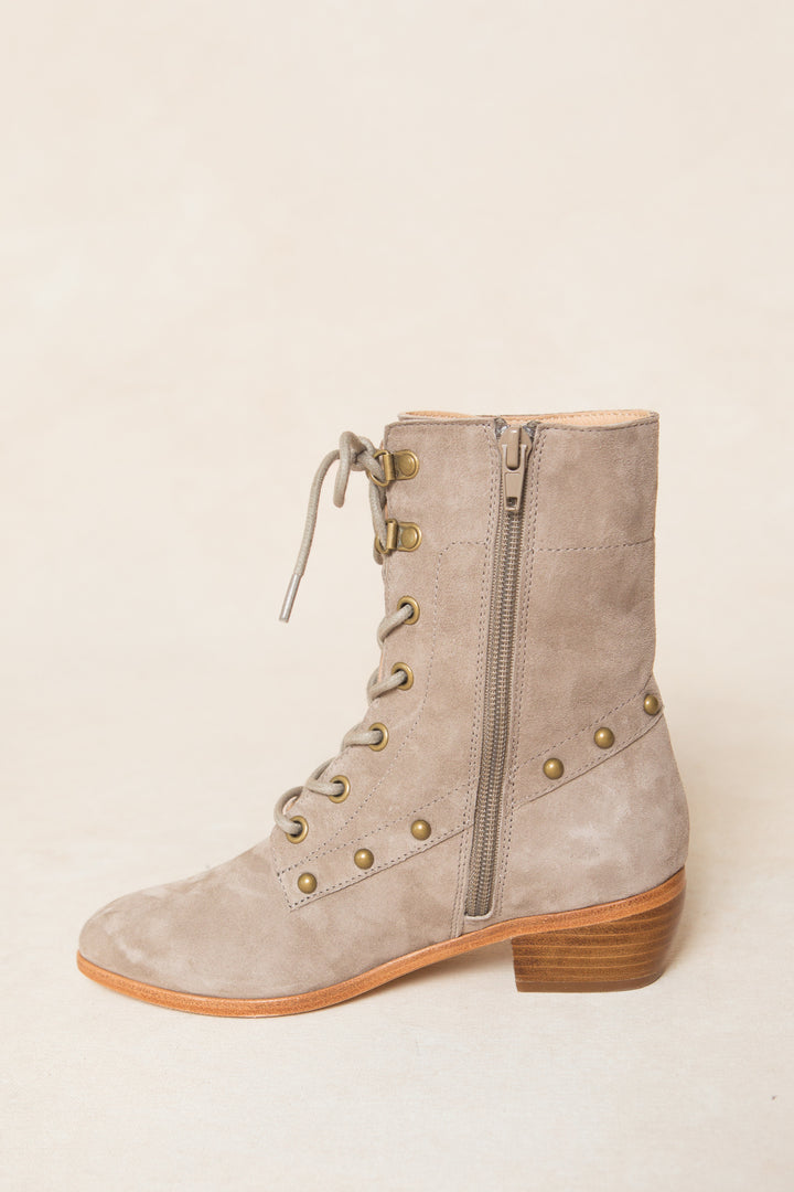 Mini Darcy Lace Up Studded Boot