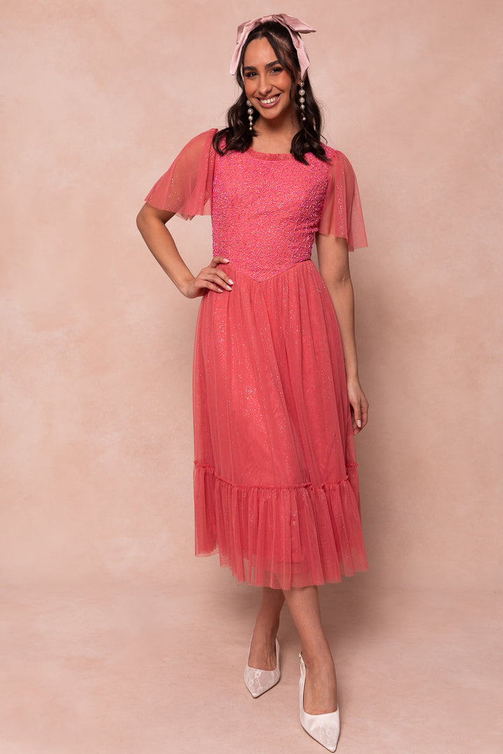 Dulce Dress in Pink