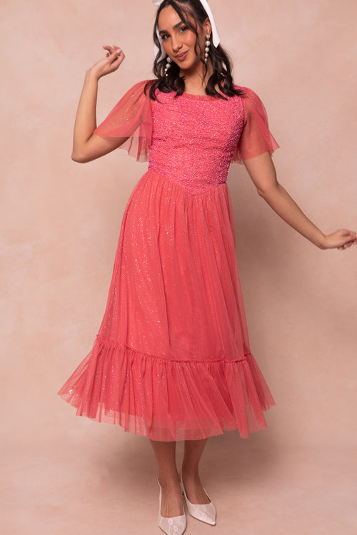 Dulce Dress in Pink