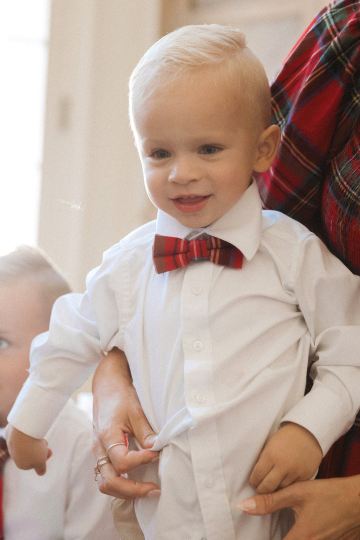 Ties in Madeline Holiday Plaid