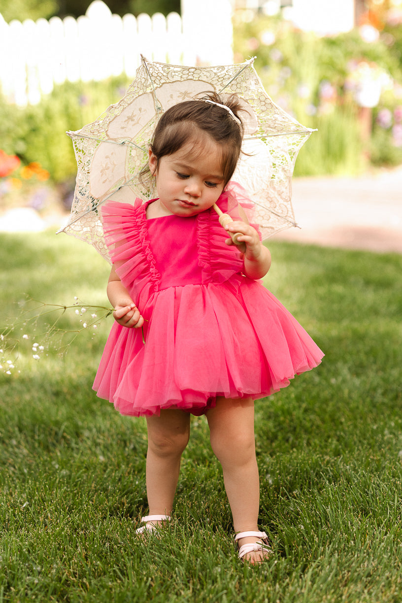 Baby Fairy Garden Dress Set in Pink - FINAL SALE