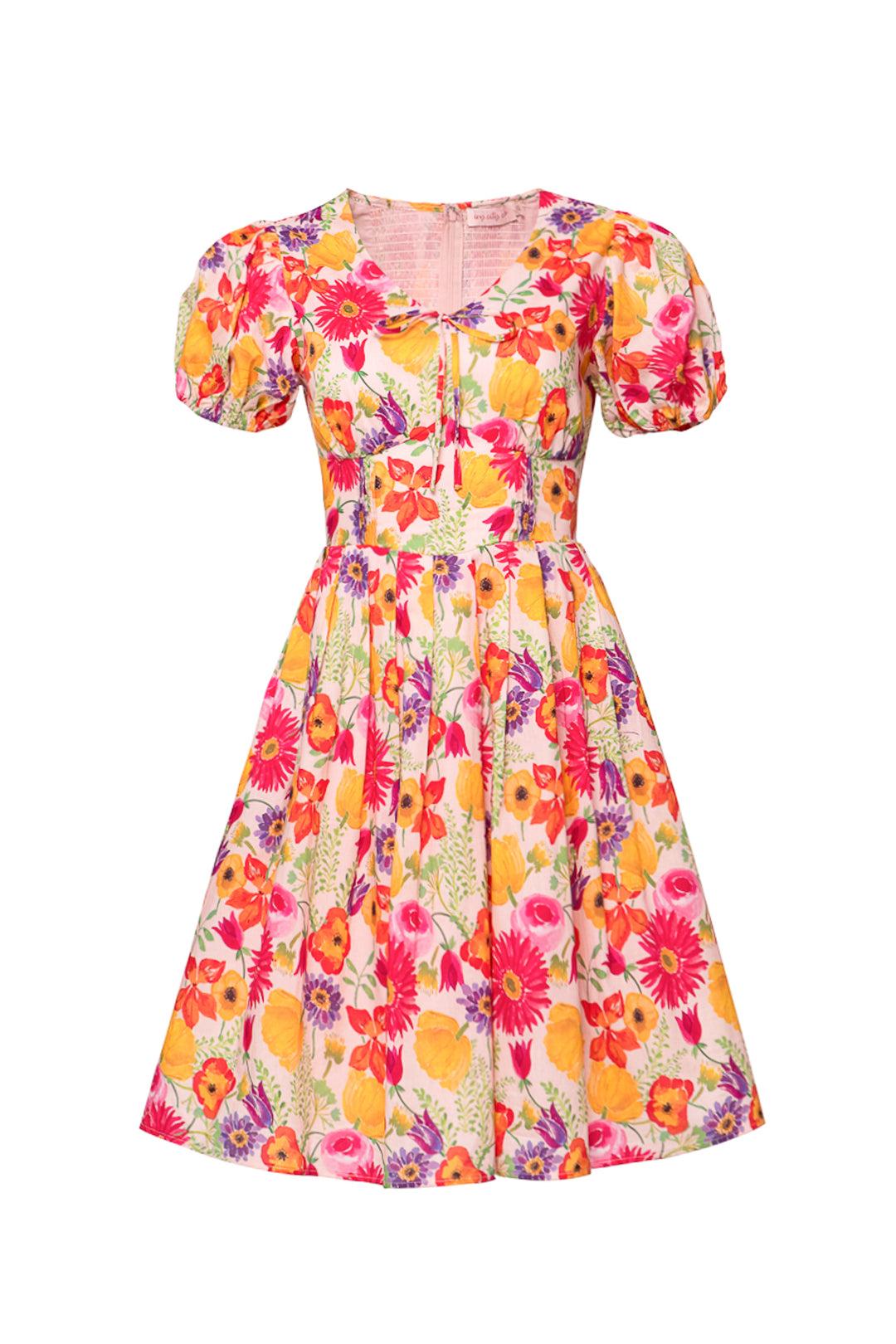 Fleur Dress in Multicolor Floral
