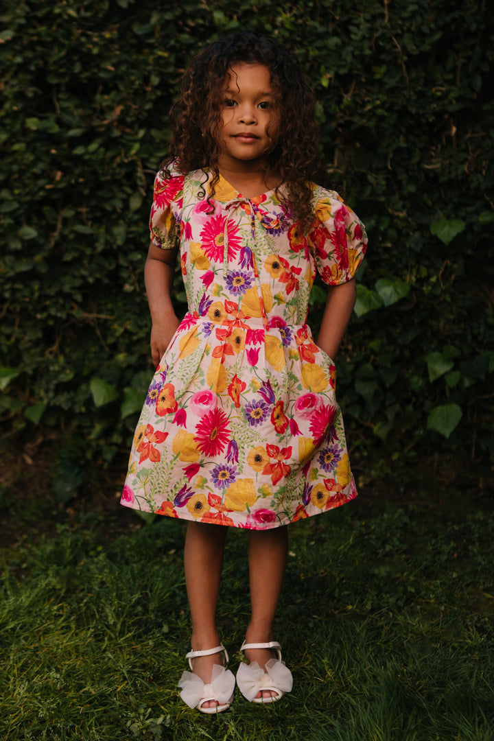 Mini Fleur Dress in Multicolor Floral