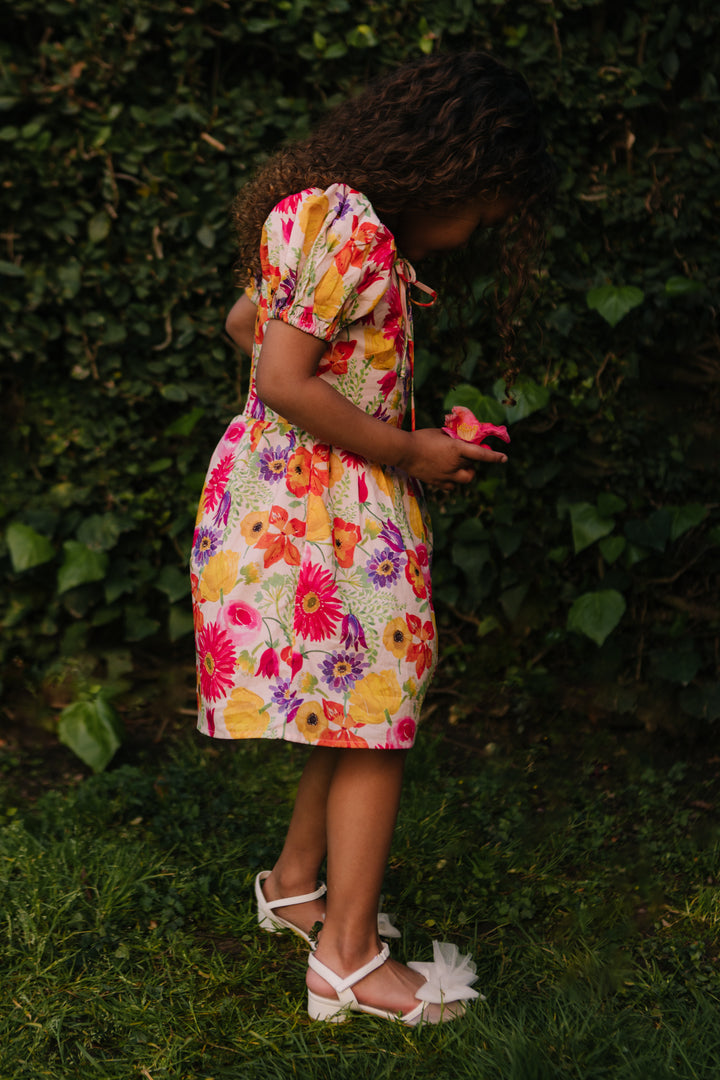 Mini Fleur Dress in Multicolor Floral