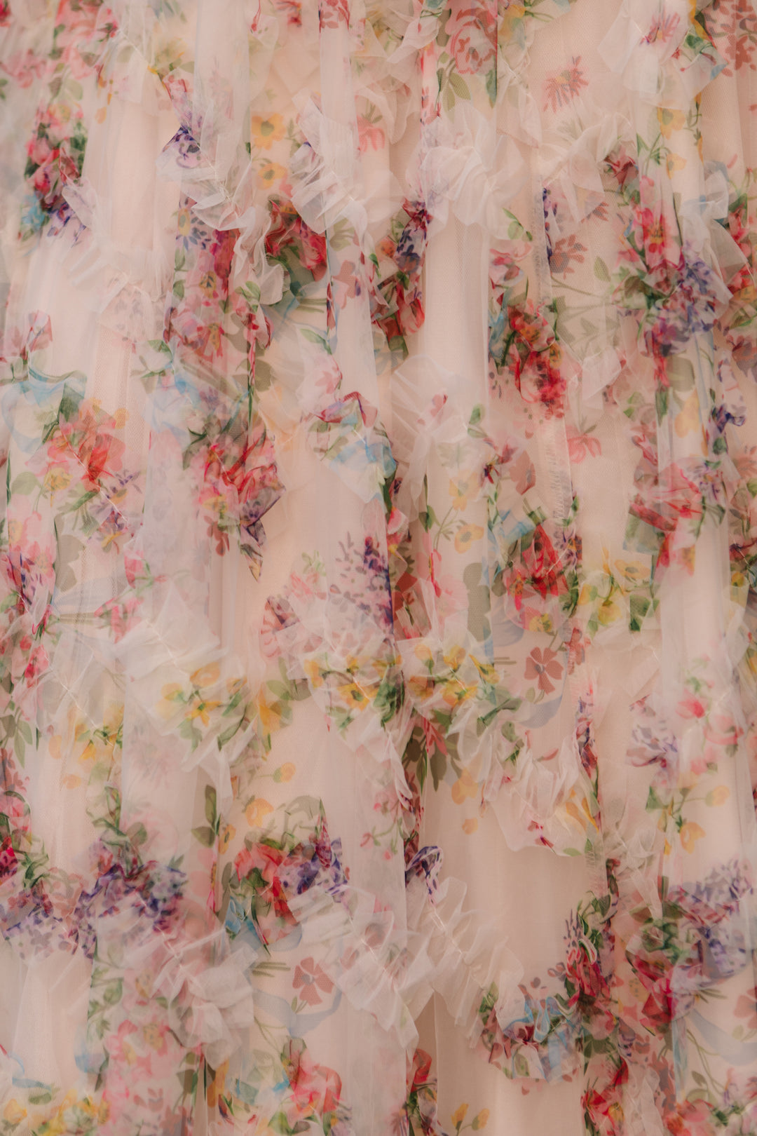 Florentina Dress in Pink Floral