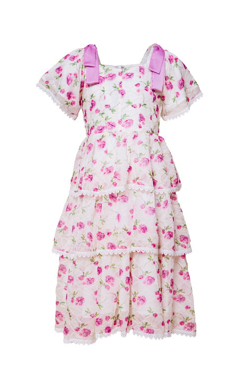 Mini Annabelle Dress in Roses - FINAL SALE