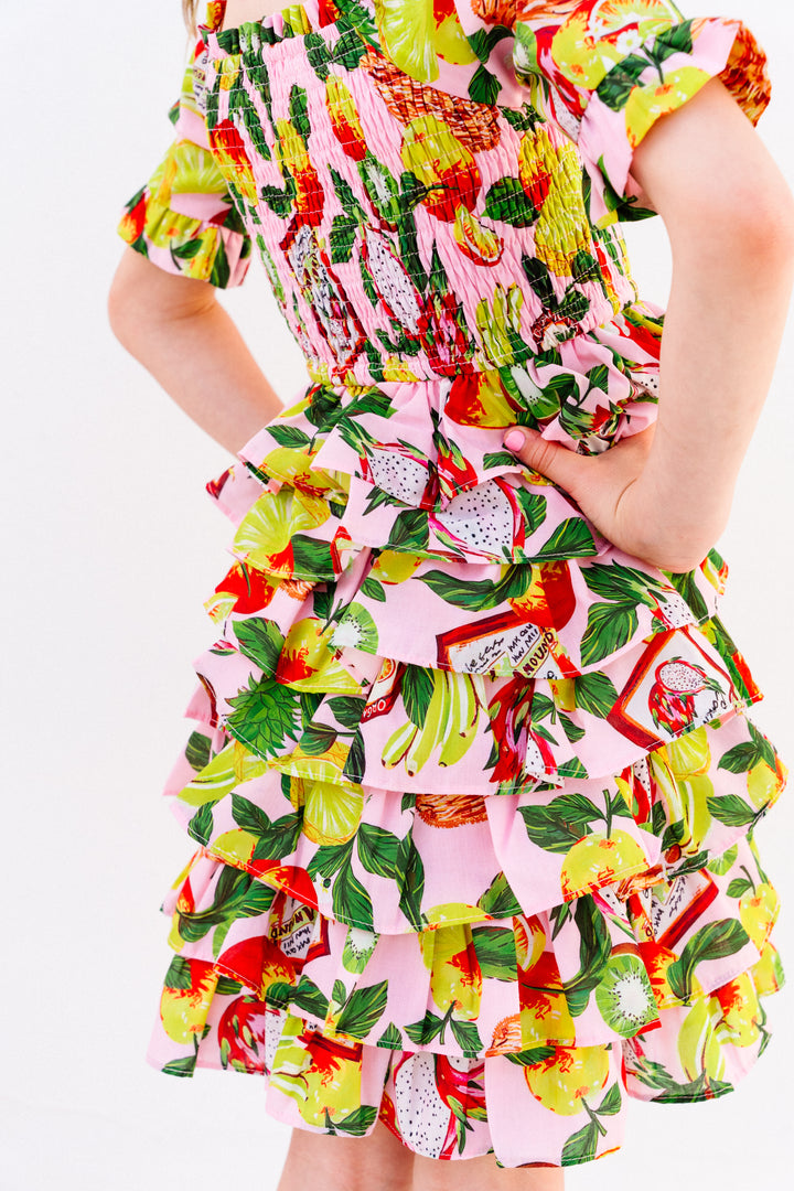 Mini Harmony Dress in Tropical Paradise - FINAL SALE