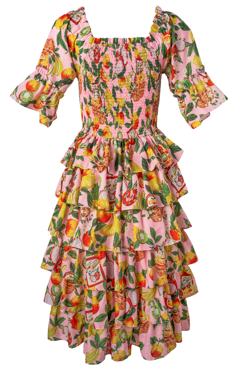 Harmony Dress in Tropical Paradise - FINAL SALE